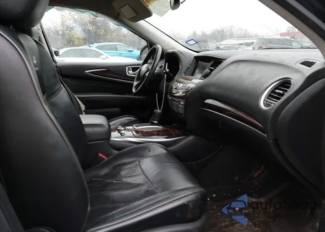 2013 Infiniti Jx35 z USA, uszkodzony, nr VIN 5N1AL0MM3DC334015